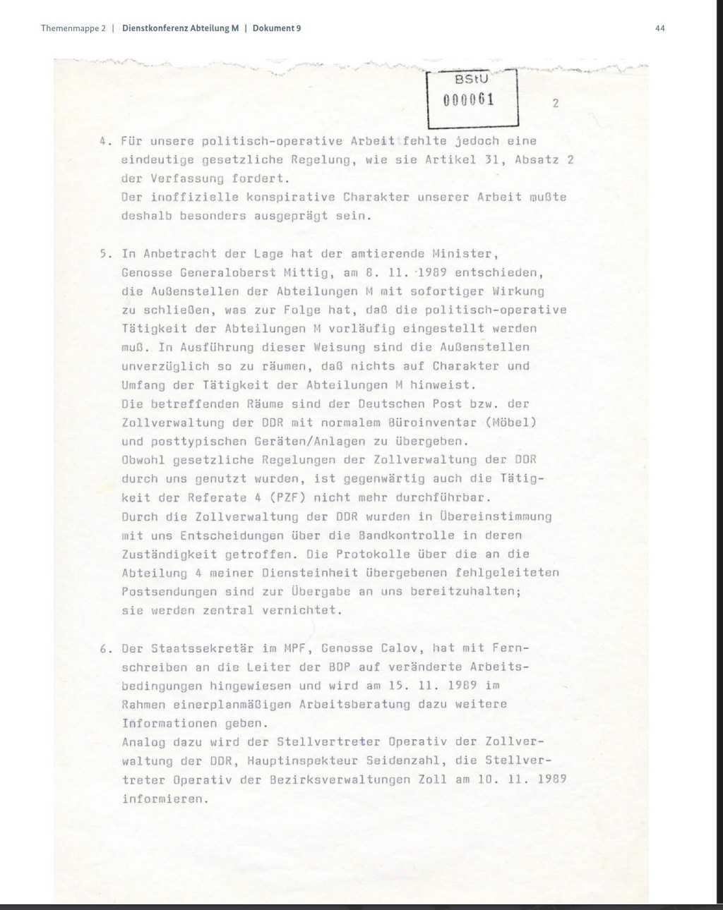 Das Ende der&nbsp;Postkontrolle